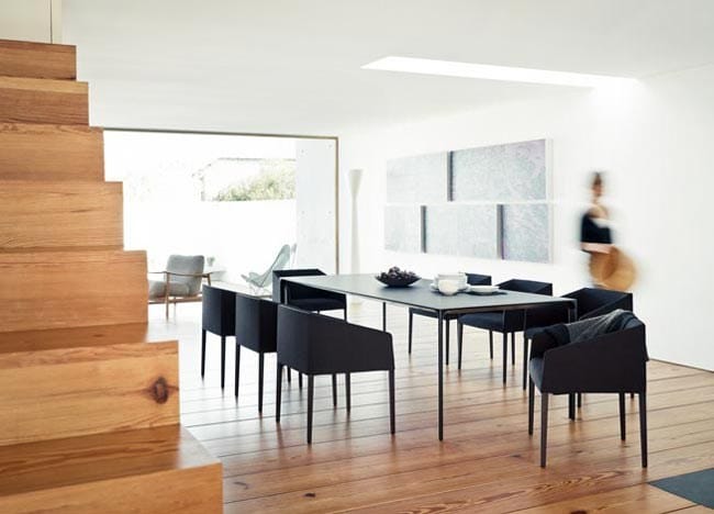 Мягкий стул для ресторана с подлокотниками Arper Saari ARCH-00073875 - Вид №4