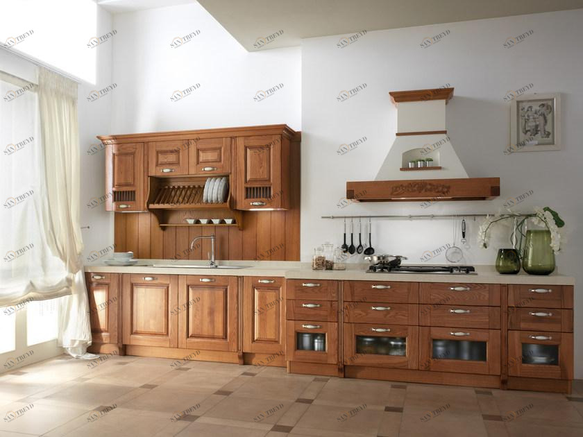 Floritelli Cucine Линейная модульная кухня в ясене Carmen sun-id-1510609