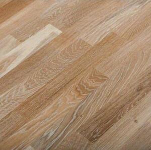 Паркетная доска GreenLine Effect Копченый Белый Дуб Селект с брашью (Текстурированная) 2200х186 мм.