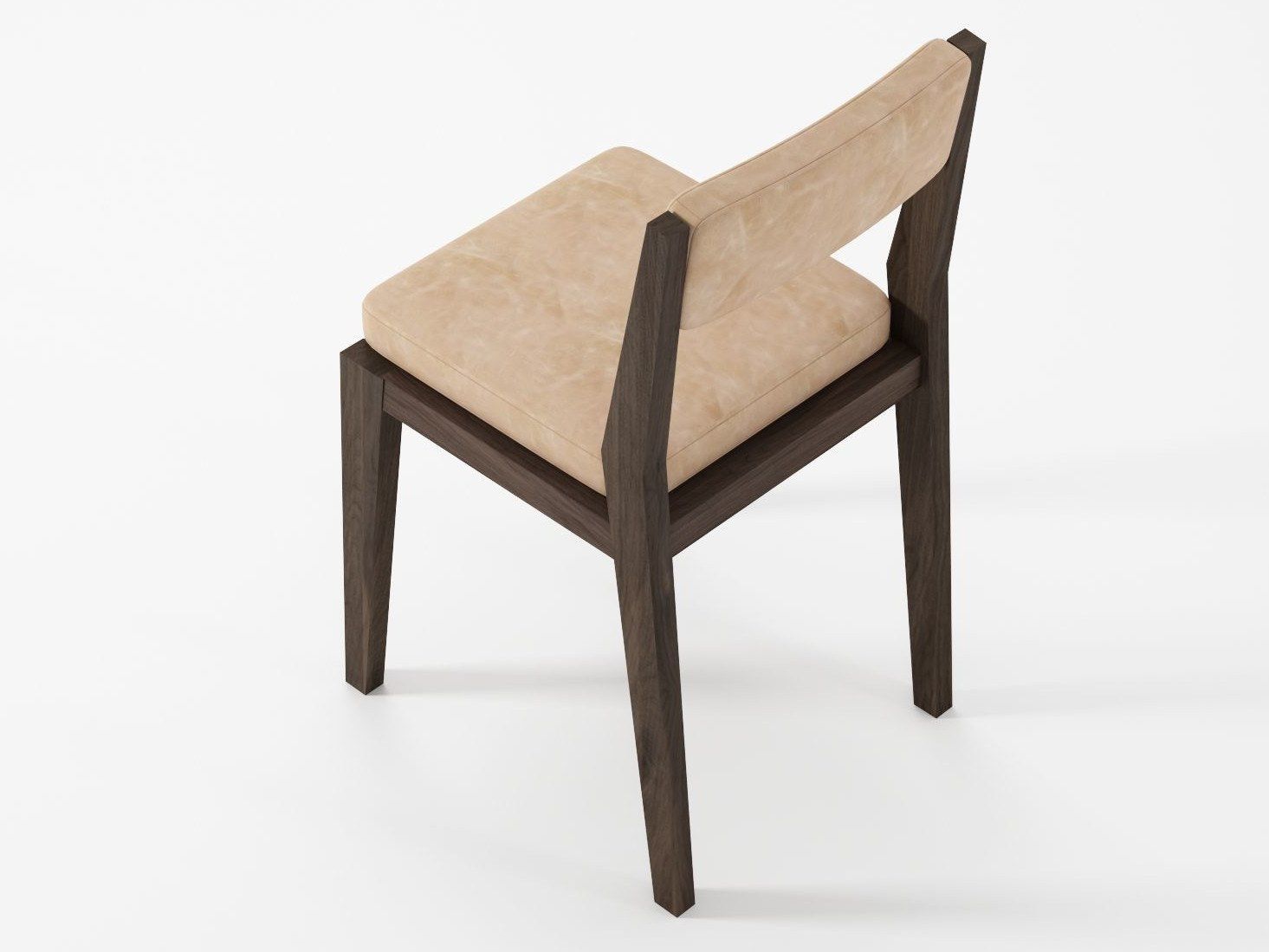 Мягкий стул для ресторана из массива дерева KARPENTER Nouveau Bistro ARCH-00008818 - Вид №39