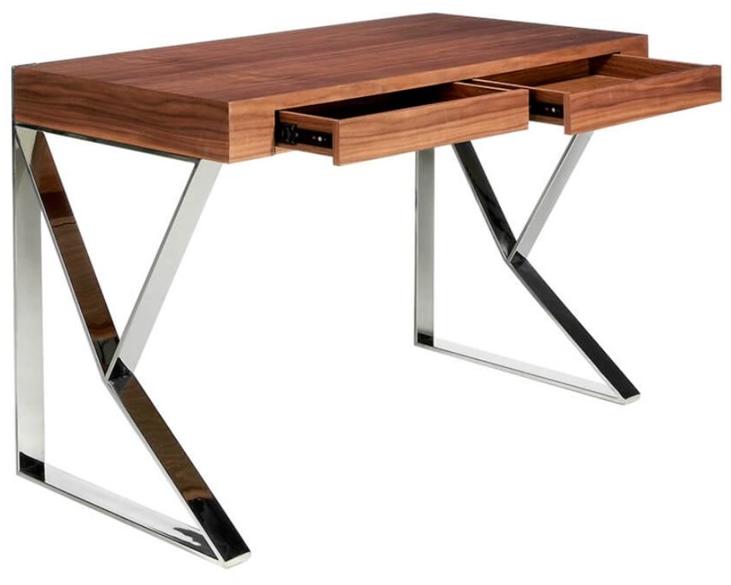 Angel Cerdá Письменный стол из нержавеющей стали и дерева с ящиками Nature life 3015 Angel Cerda - Вид №2