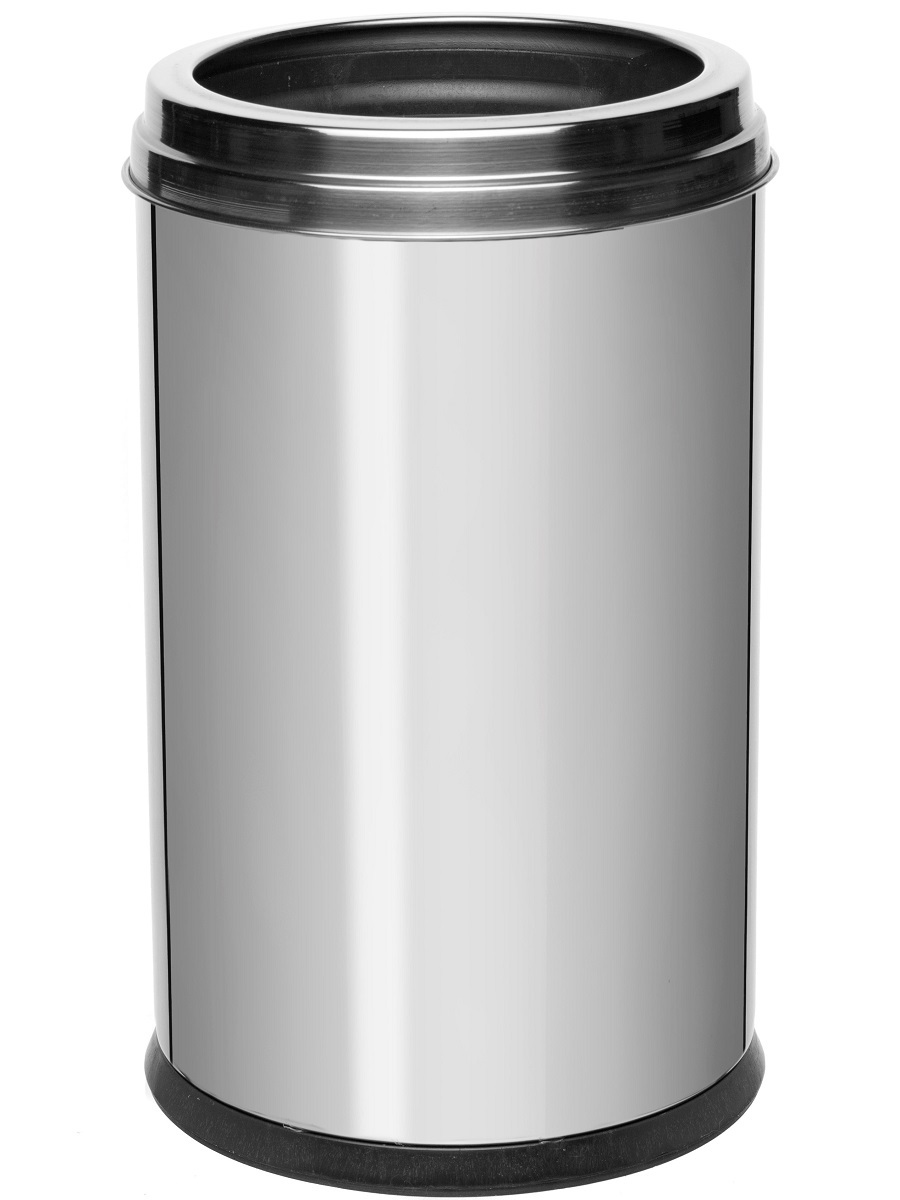 Ведро для мусора  без крышки Lepus 8L Chrome NAVAKO 11099