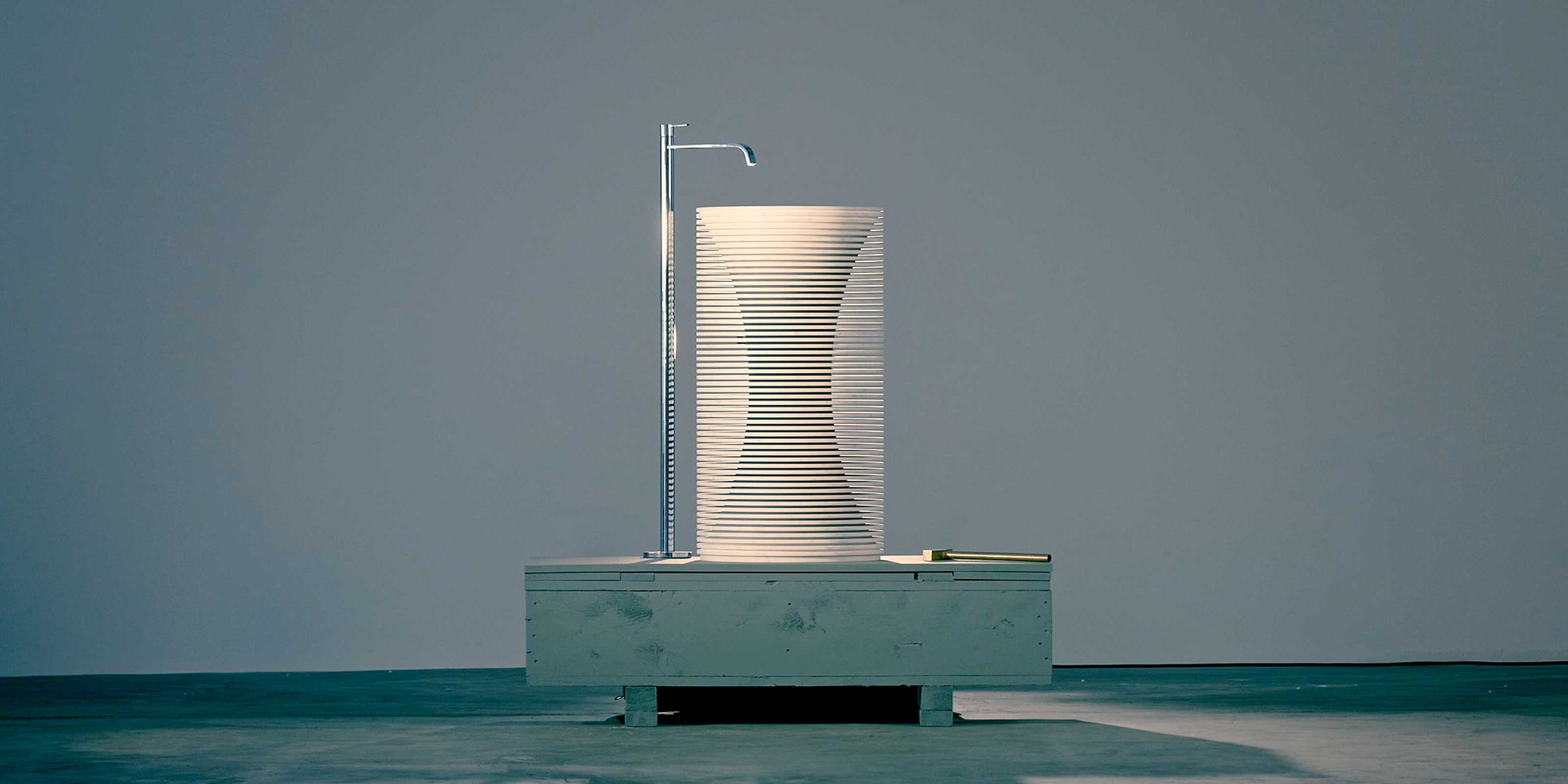 Introverso Напольная раковина стоящая прямоугольная Antoniolupi  - Вид №11