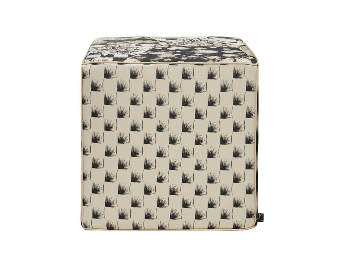 Квадратный пуф из ткани K-3 Shogun ARCH-00018364 - Вид №1