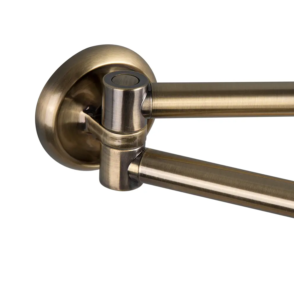 Держатель для полотенца двойной Antico цвет латунь VERRAN STLM-2114726 - Вид №2