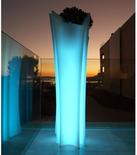 VONDOM Высокий яркий садовый горшок sun-id-1508991 - Вид №8