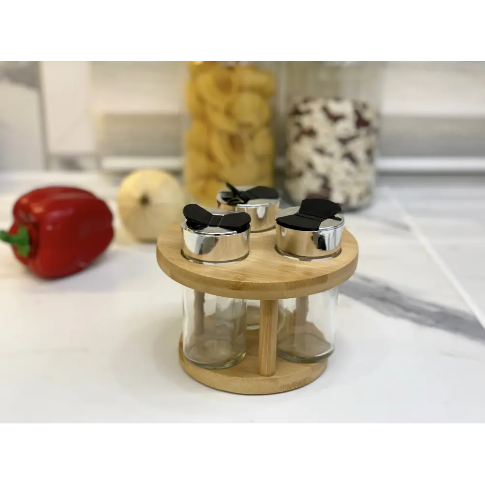 Набор для специй BAO 14x12x8.5 см стекло Santreyd STLM-2143861 - Вид №2