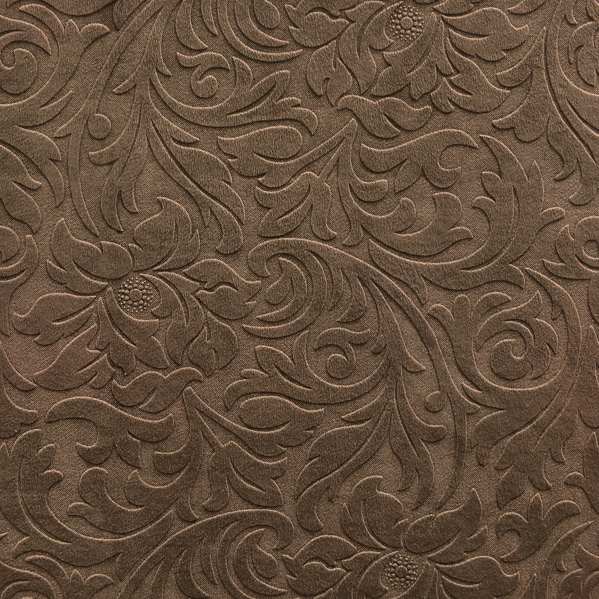 COLORISTICA Ткань мебельная  Микровелюр  HITBenelux Коричневый Benelux ajour col.20 - Вид №1