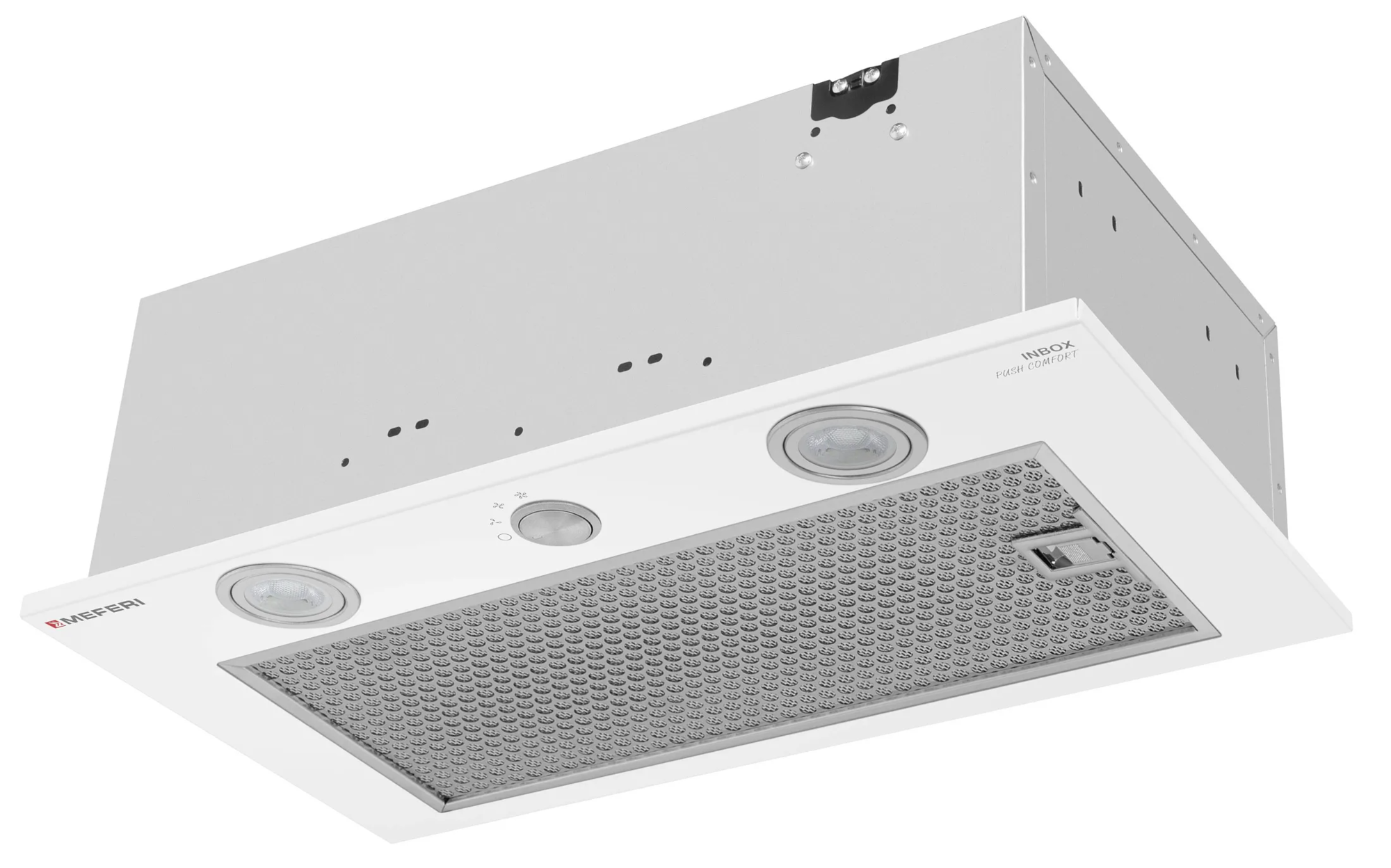 9270641 Вытяжка полновстраиваемая Meferi INBOX52WH PUSH COMFORT белый STDN-0081086 - Вид №3