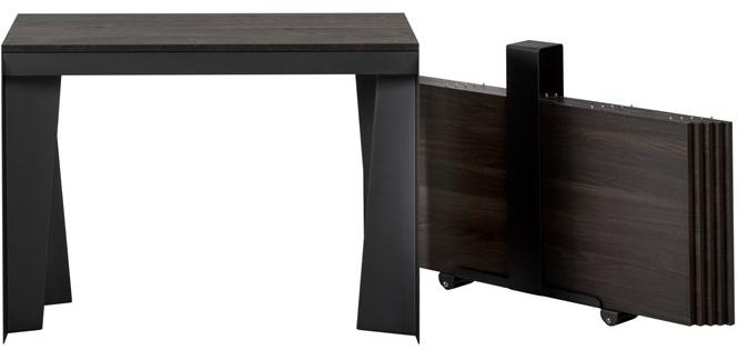 Tonin Casa Выдвижная прямоугольная консоль из дуба sun-id-1354611 - Вид №3