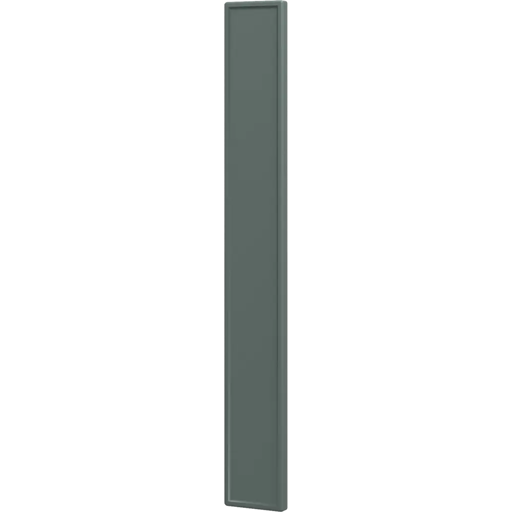 Фальшпанель для кухонного шкафа Инта 10x77 см KONSENSA МДФ цвет зеленый Инта зелёная STLM-2195356 - Вид №1