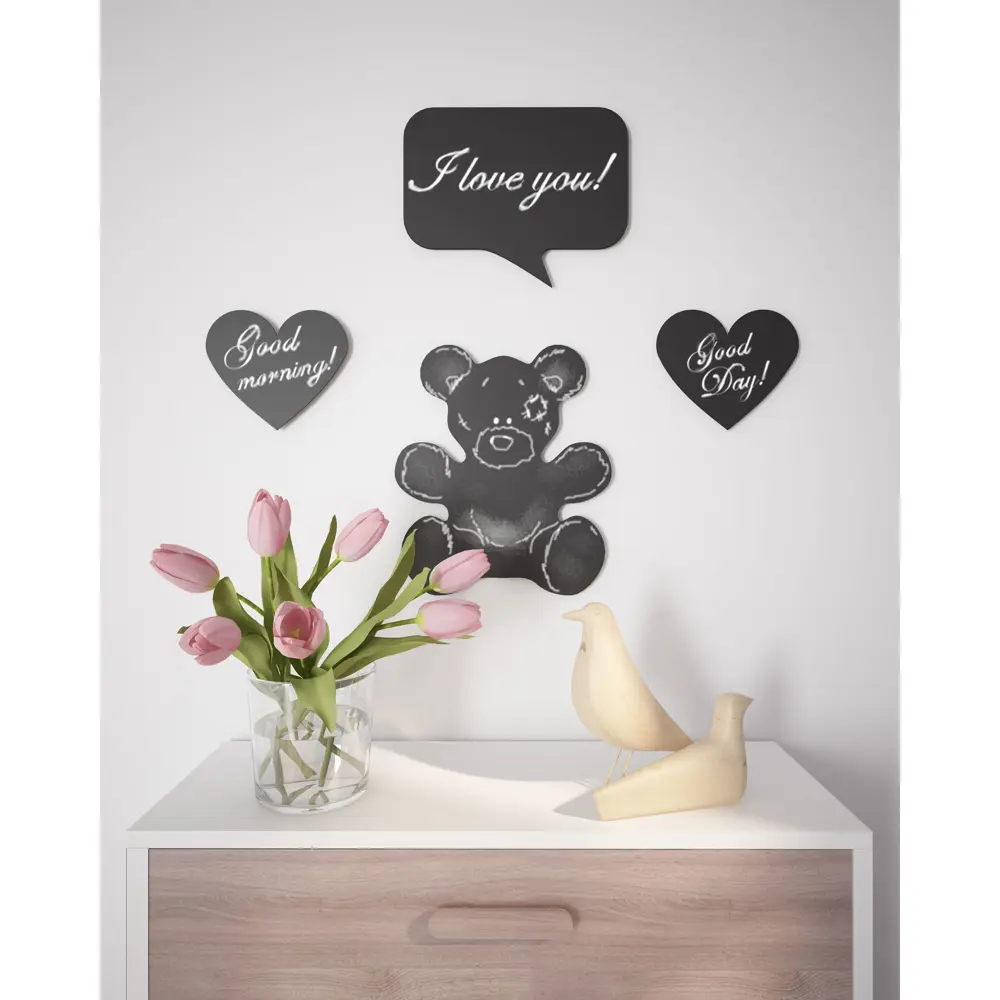 Доска для записей меловая «Сердце» Santreyd STLM-2204595 - Вид №5