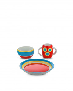 Столовый сервиз для детей Alessi Alessini - Con-centrici