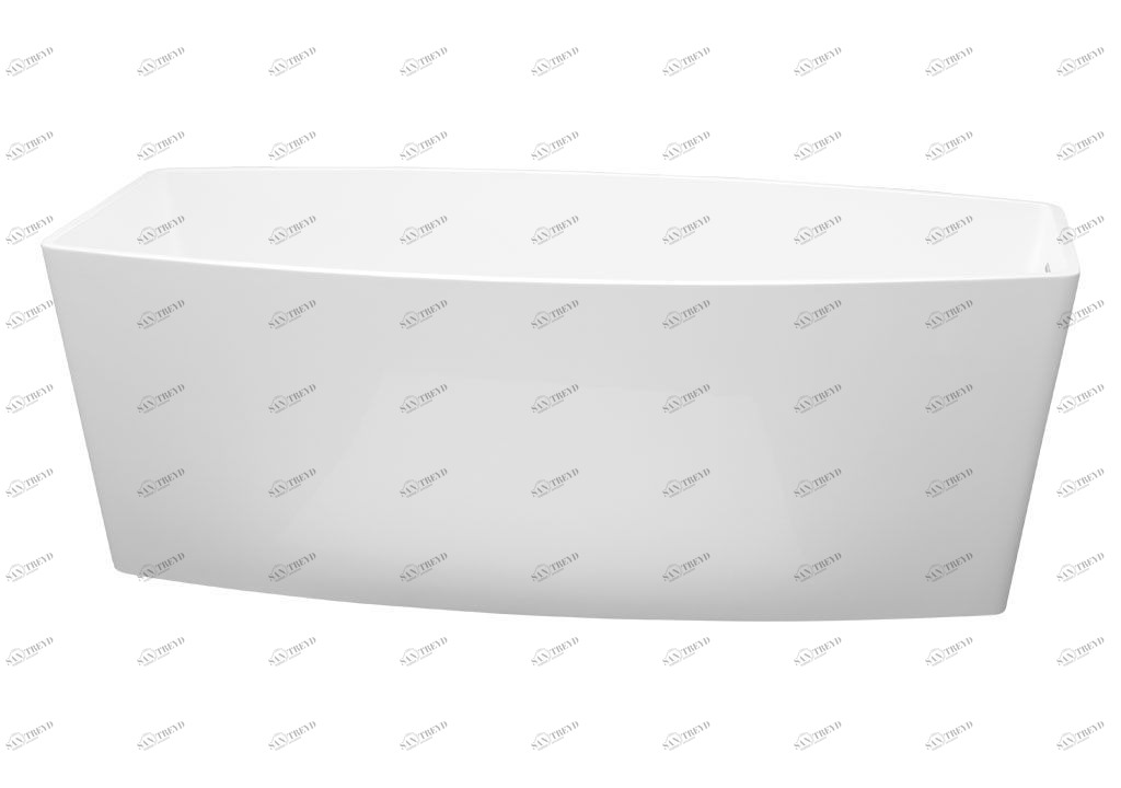 Ванна из искусственного камня Aquanet Comely TC-S04 180x80, глянцевая TCS04