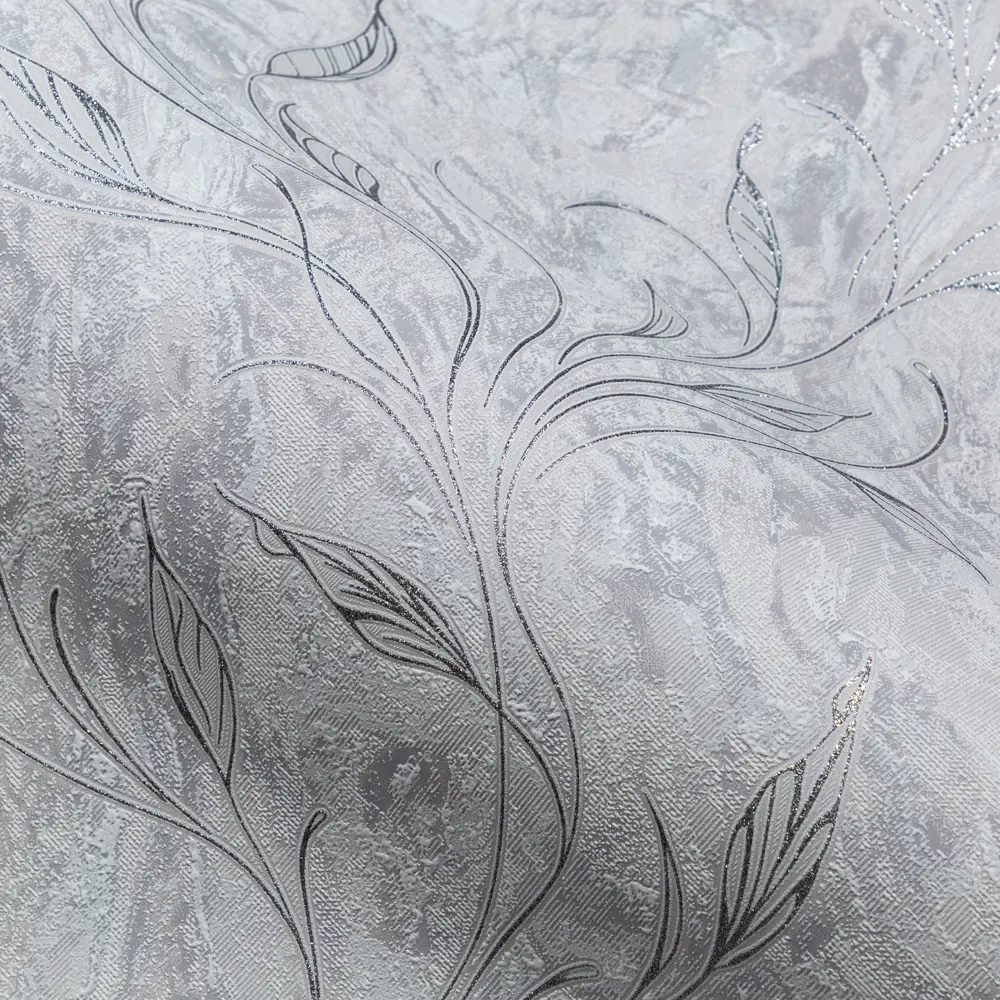 Обои виниловые Palitra Home Протект-Грация серые 0.53 м HC11063-41a STLM-2062600 - Вид №2