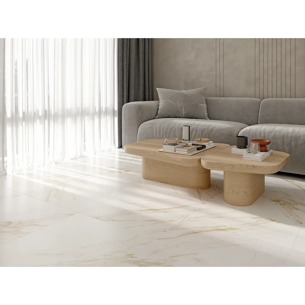 Глазурованный керамогранит Gracia Ceramica Kleo 60x60 см 1.44 м² матовый цвет белый 86928483 STLM-2101610 - Вид №3