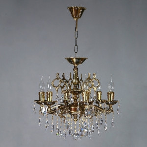 096453 Люстра Ambiente 6L 2128/6 PB Tear Drop Mantra Leon