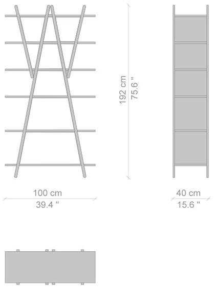 Cassina Книжный шкаф из дерева sun-id-1472066 - Вид №3
