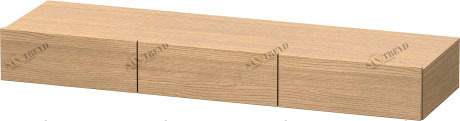 DS827205252 Полочка с ящиком DuraStyle #DS8272 1500 x 440 мм Европейский дуб, декор Duravit