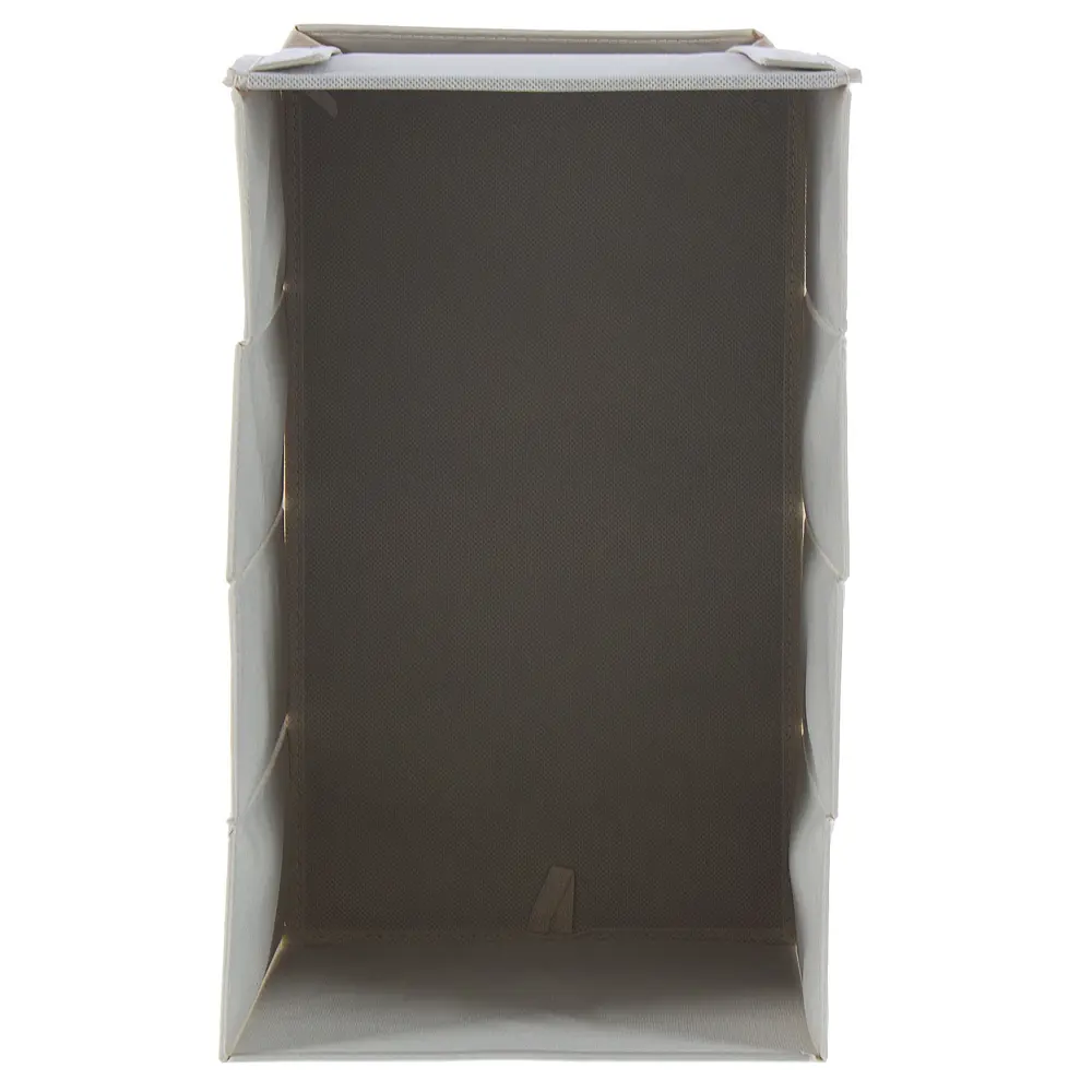Короб Spaceo с крышкой 27х36x44 см нетканный материал цвет бежевый STLM-2074341 - Вид №1