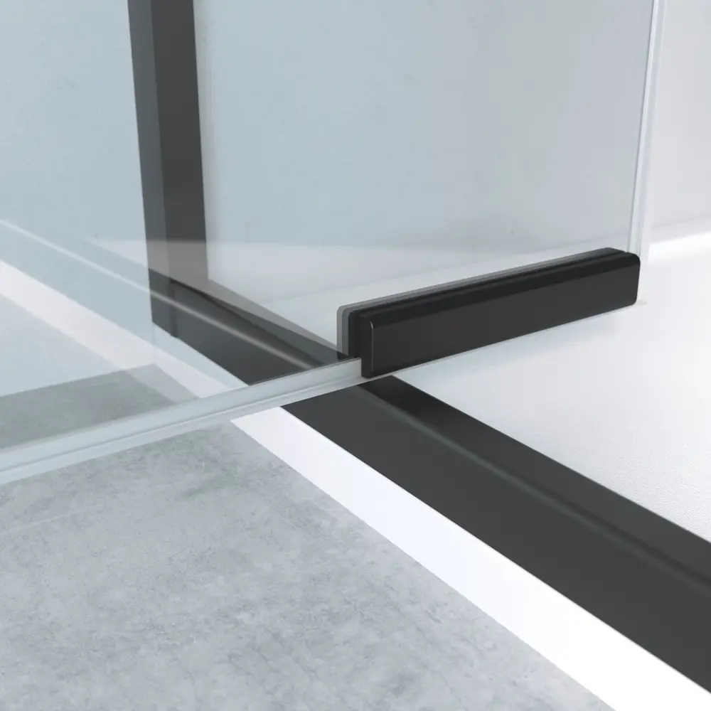 Стекло для распашной душевой двери Sensea Easy 90 см прозрачное, цвет профиля на выбор STLM-2206123 - Вид №16