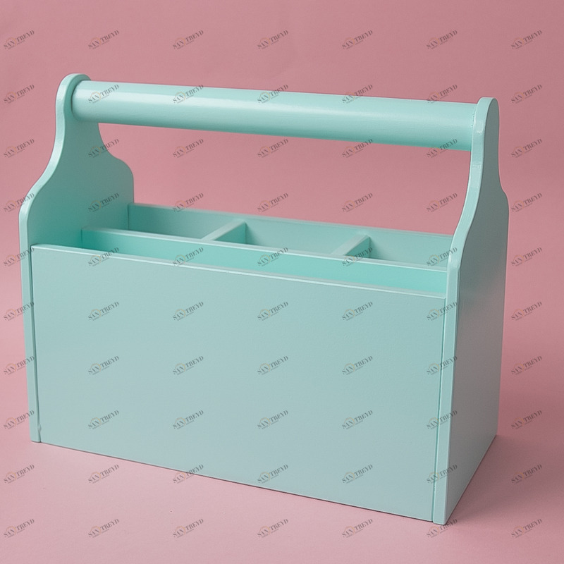 Карандашница большая бирюзовая VAMVIGVAM  282051 Голубой Santreyd 