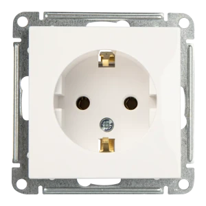 SYSTEME ELECTRIC W59 - Розетка скрытого монтажа с заземлением 18799068