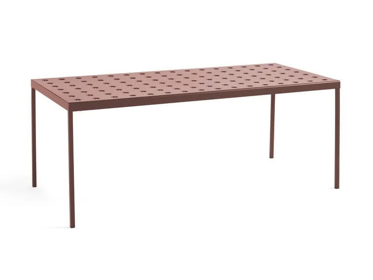 Прямоугольный садовый стол с порошковым покрытием Hay балкон ARCH-00064487