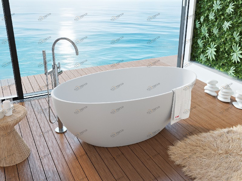 Ванна из литого мрамора ALPEN Venecia 160 VEN-170M