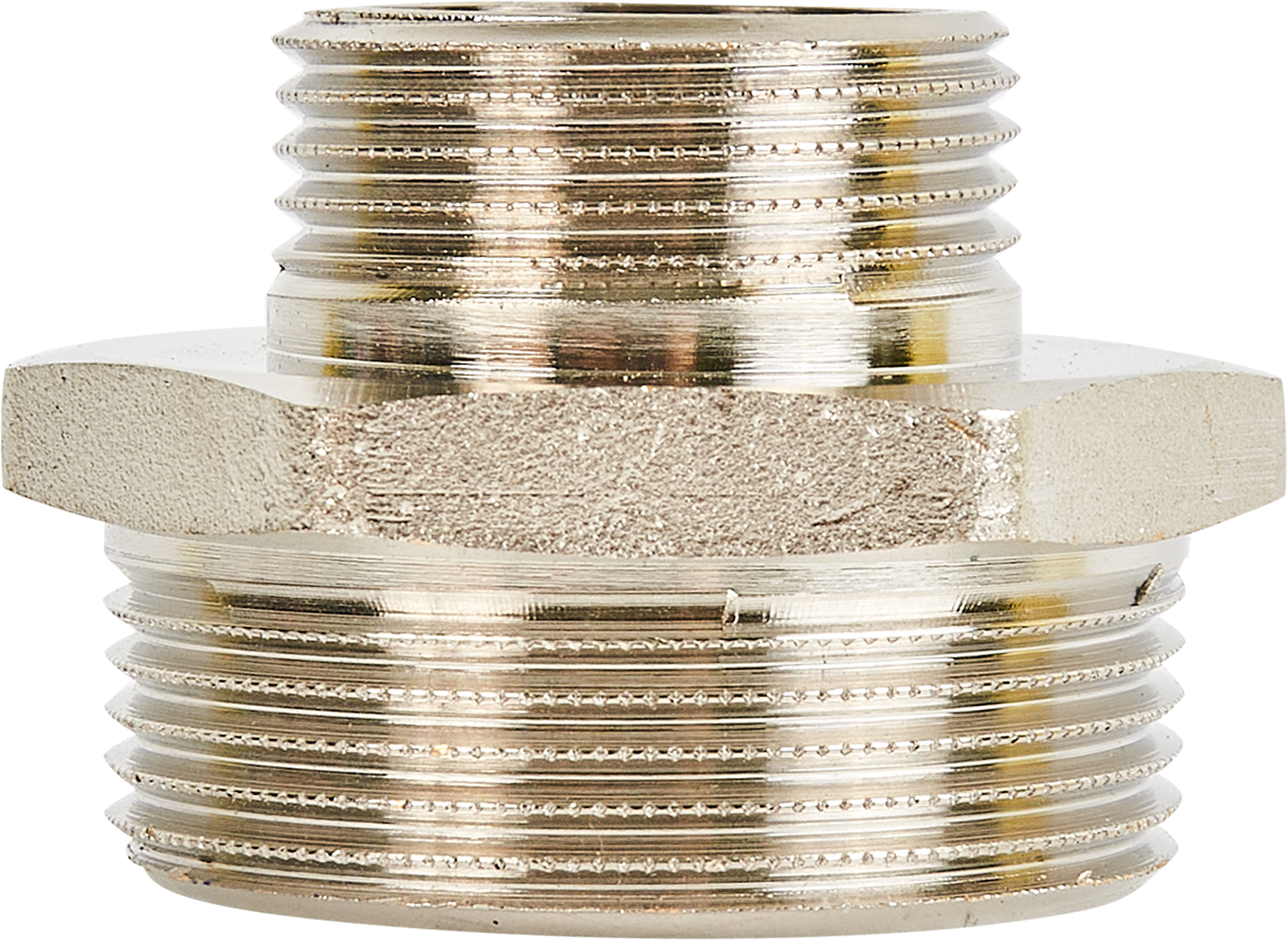 Ниппель латунный STOUT 1 1/2"×1" с наружной резьбой 82238813 STLM-0022618 - Вид №1