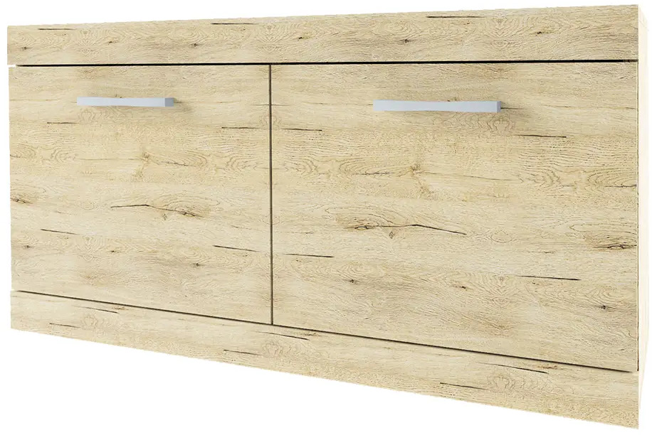 91733269 Тумба Anrex Oskar 2D 90.10x35.10x47 ЛДСП цвет дуб санремо STLM-1093596