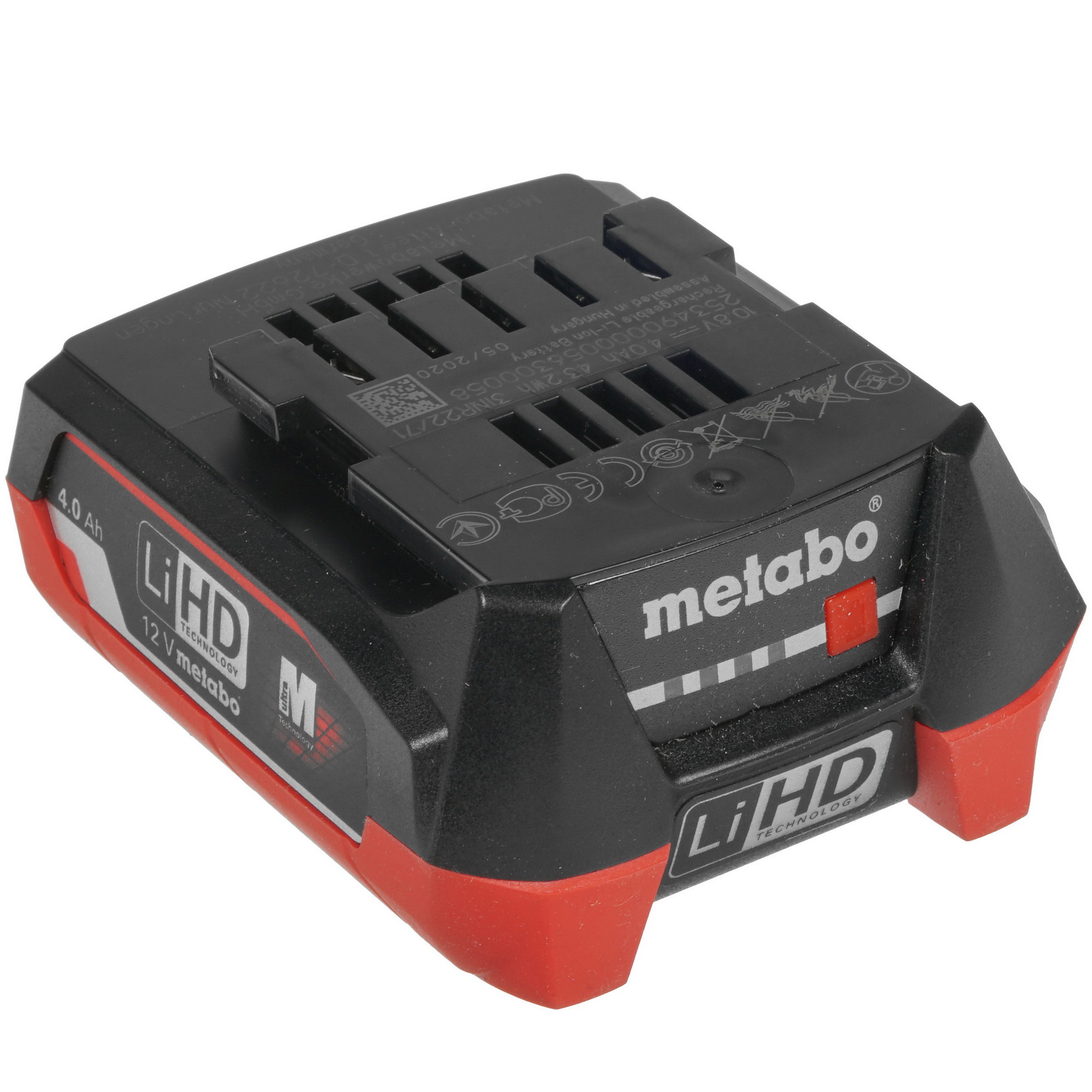 Аккумулятор Metabo 12V/4.0Ah LiHD 5303549 STDN-0106781 - Вид №1