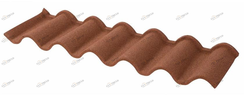 BIN SISTEMI Металлическая кровля с зернистостью натурального камня sun-id-1453515