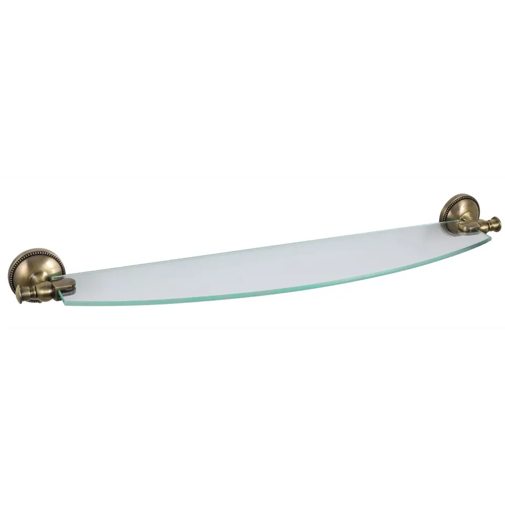 Полка для ванной Grampus Alfa 62 см цвет антик STLM-2193936