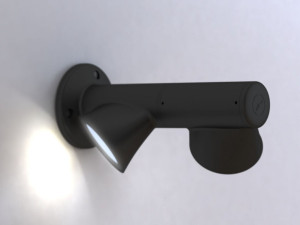 Алюминиевый светодиодный наружный настенный светильник