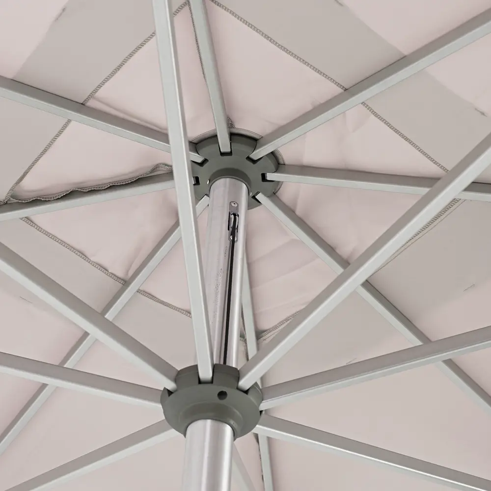 Зонт садовый Naterial Aura 290x290 см цвет серый с центральной опорой STLM-2202137 - Вид №3
