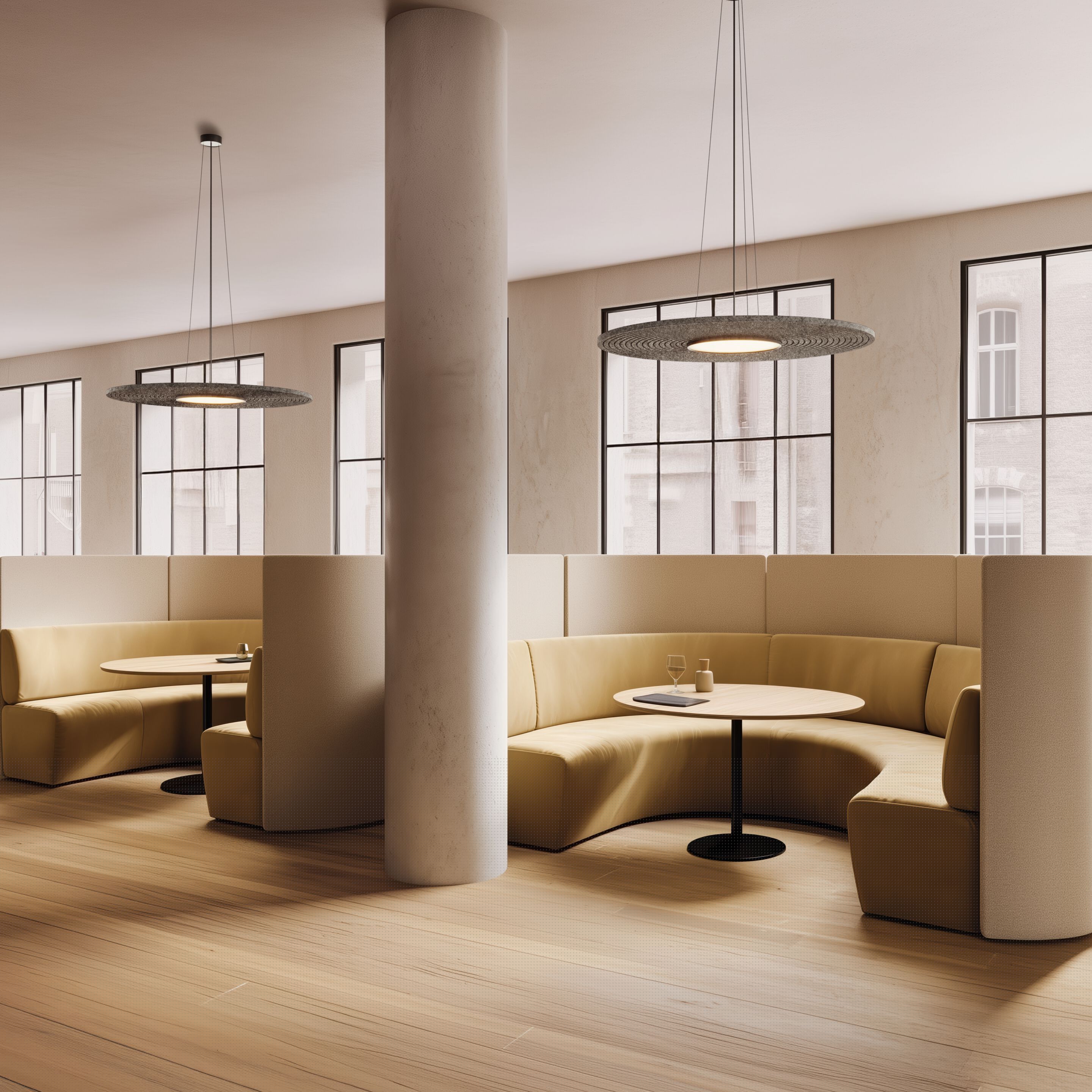 Светодиодный акустический подвесной светильник PROLICHT ATMOSS ARCH-00024317 - Вид №3