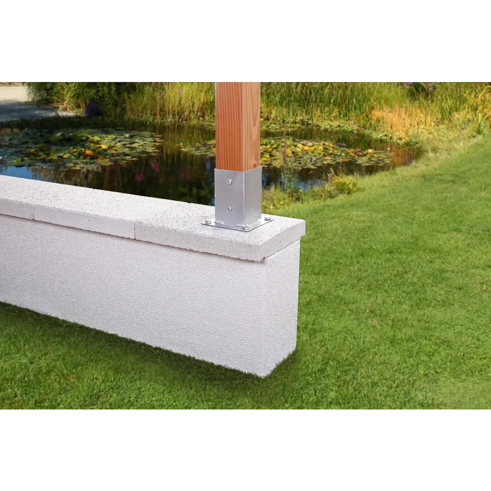 Опора столба прикручиваемая 61x61x150 мм Santreyd STLM-2209465 - Вид №3