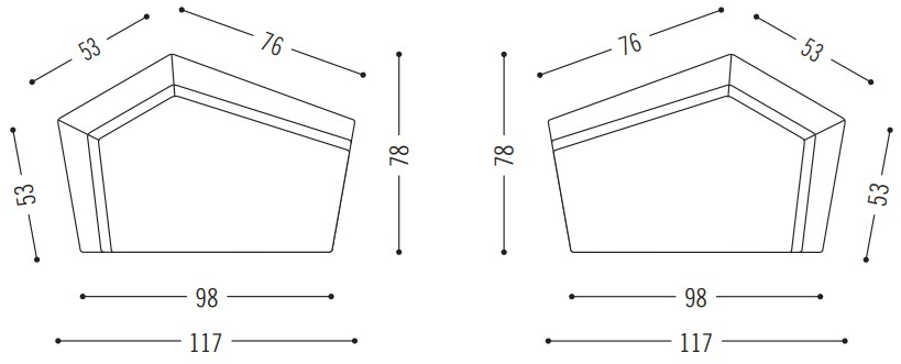 COR Секционный модульный диван из ткани Scope sun-id-1425272 - Вид №6