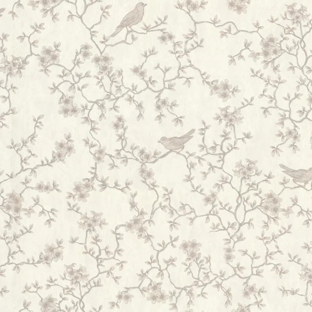 Обои флизелиновые Euro Decor Edem белые 1.06 м ED7165-00 84804534 STLM-2113168 - Вид №1