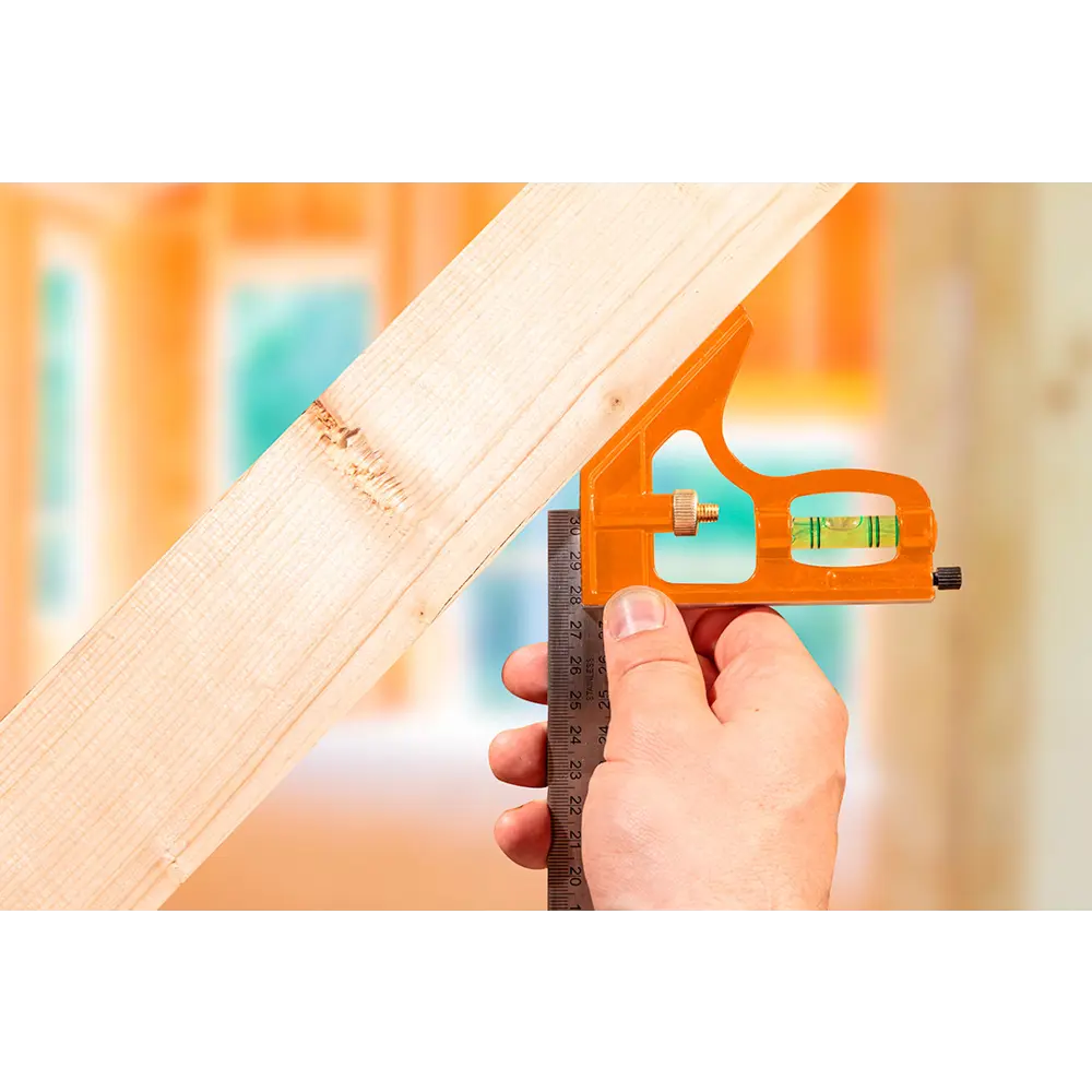 Линейка металлическая с уровнем Neo, 300 мм Santreyd STLM-2147935 - Вид №6