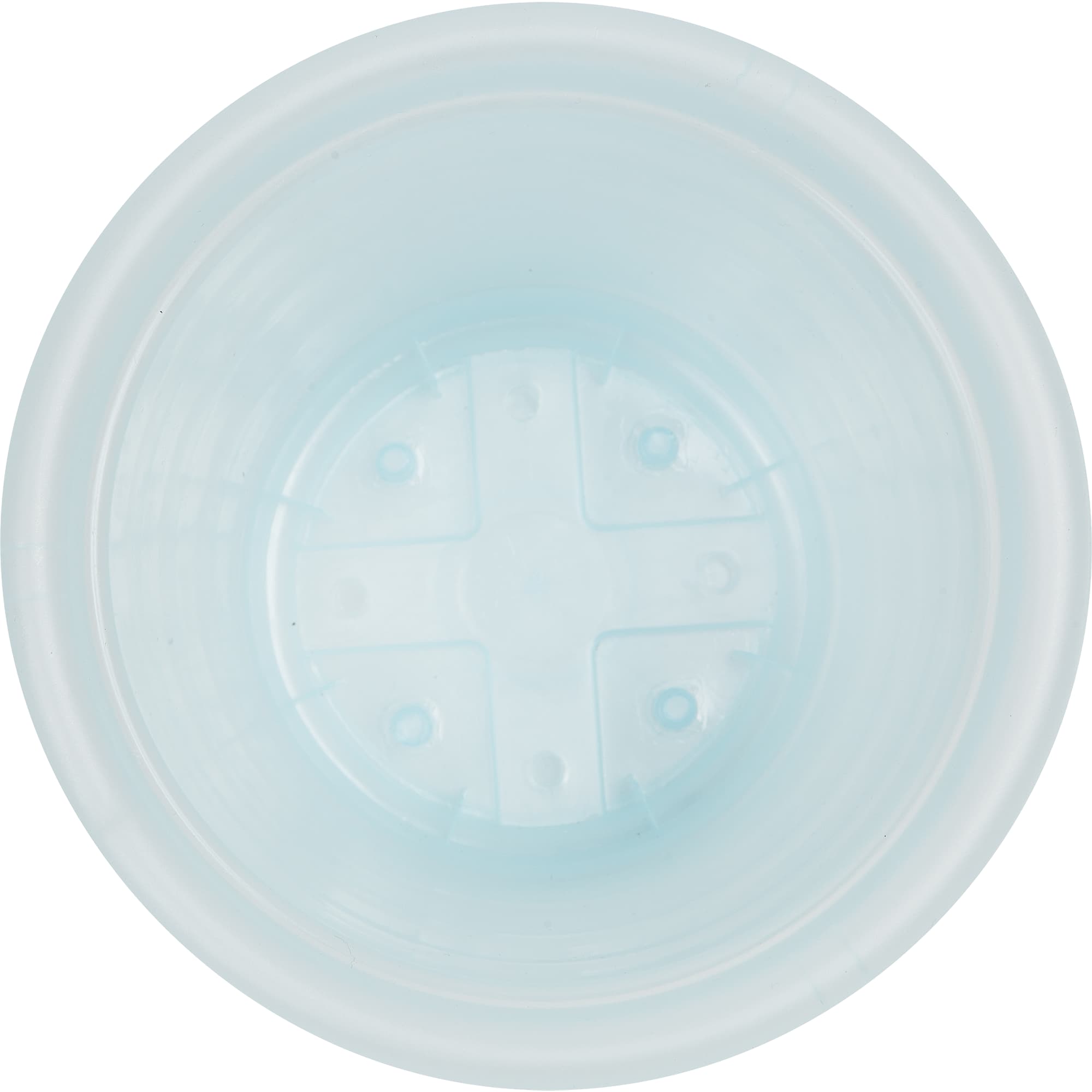 83105431 Горшок цветочный для ей ø20 h15 см v2.2 л пластик голубой Орхид Santreyd  - Вид №1