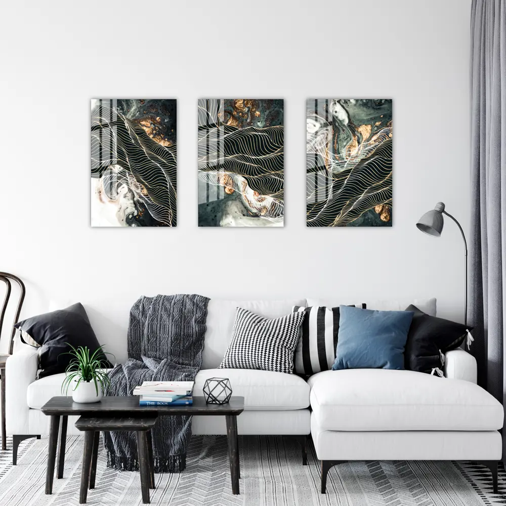 Картина на стекле «Винсент 3» 40x60 см 84531534 STLM-2062750 ARTABOSKO  - Вид №5