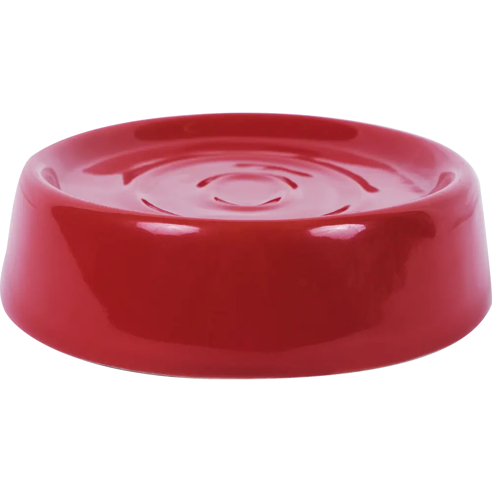 Мыльница Veta овальная, керамика, цвет алый АКВАДЕКОР STLM-2102992 - Вид №2