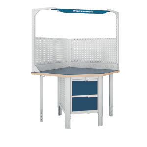 Верстак (угловой) CTR U532.S2.1-1FR