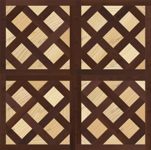 Модульный паркет Da Vinci -термо Гранд Ясень Натур (Гладкая) 619х619 мм 2600600116