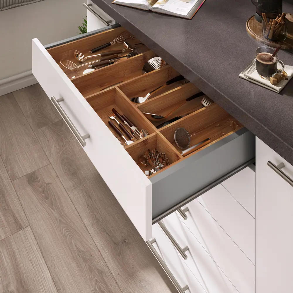 Ящик Delinia ID 76.8x9.4x48 см металл цвет серый Отсутствует STLM-2102293 - Вид №3