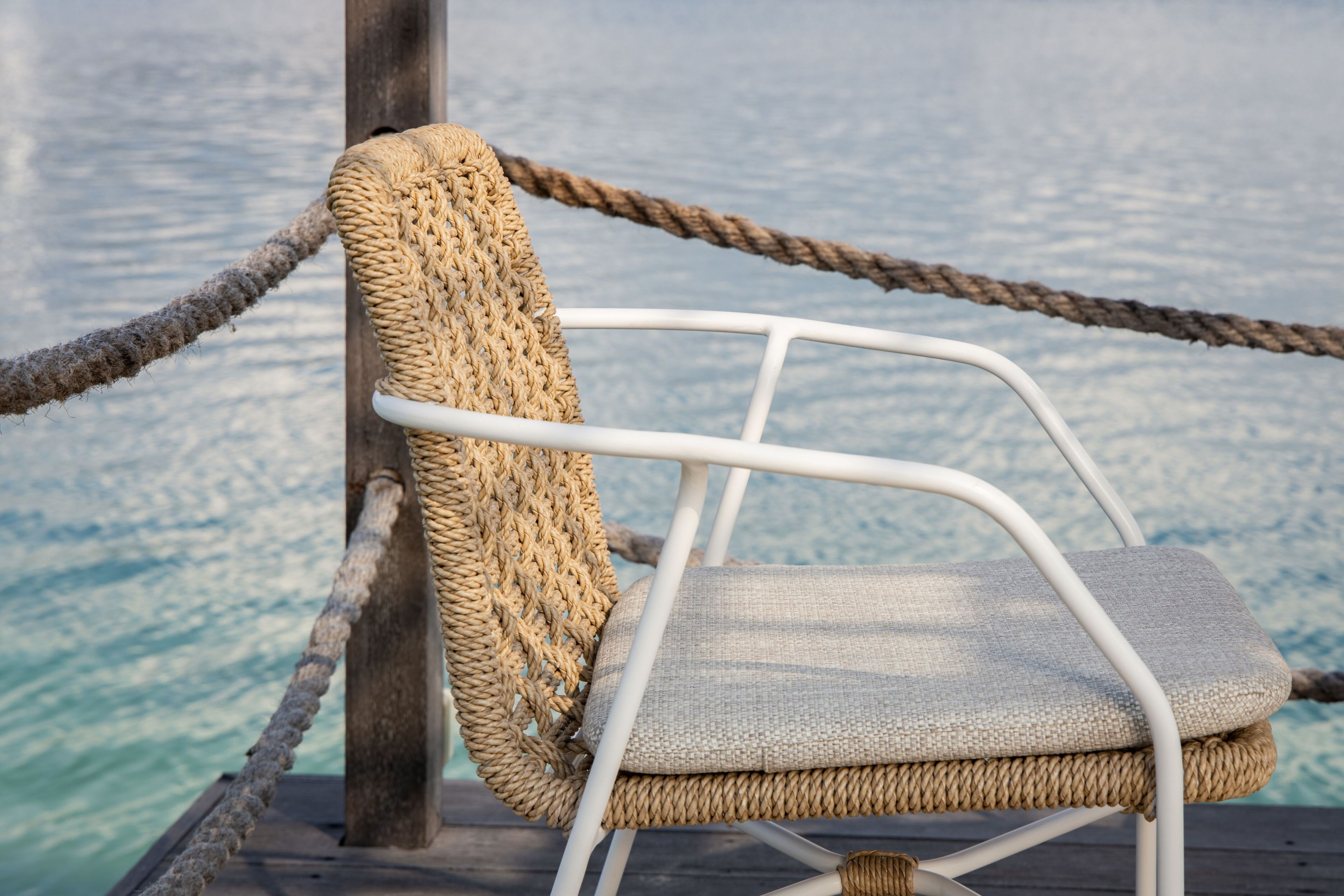 Веревочный садовый стул с подлокотниками cbdesign Grace ARCH-00079082 - Вид №5