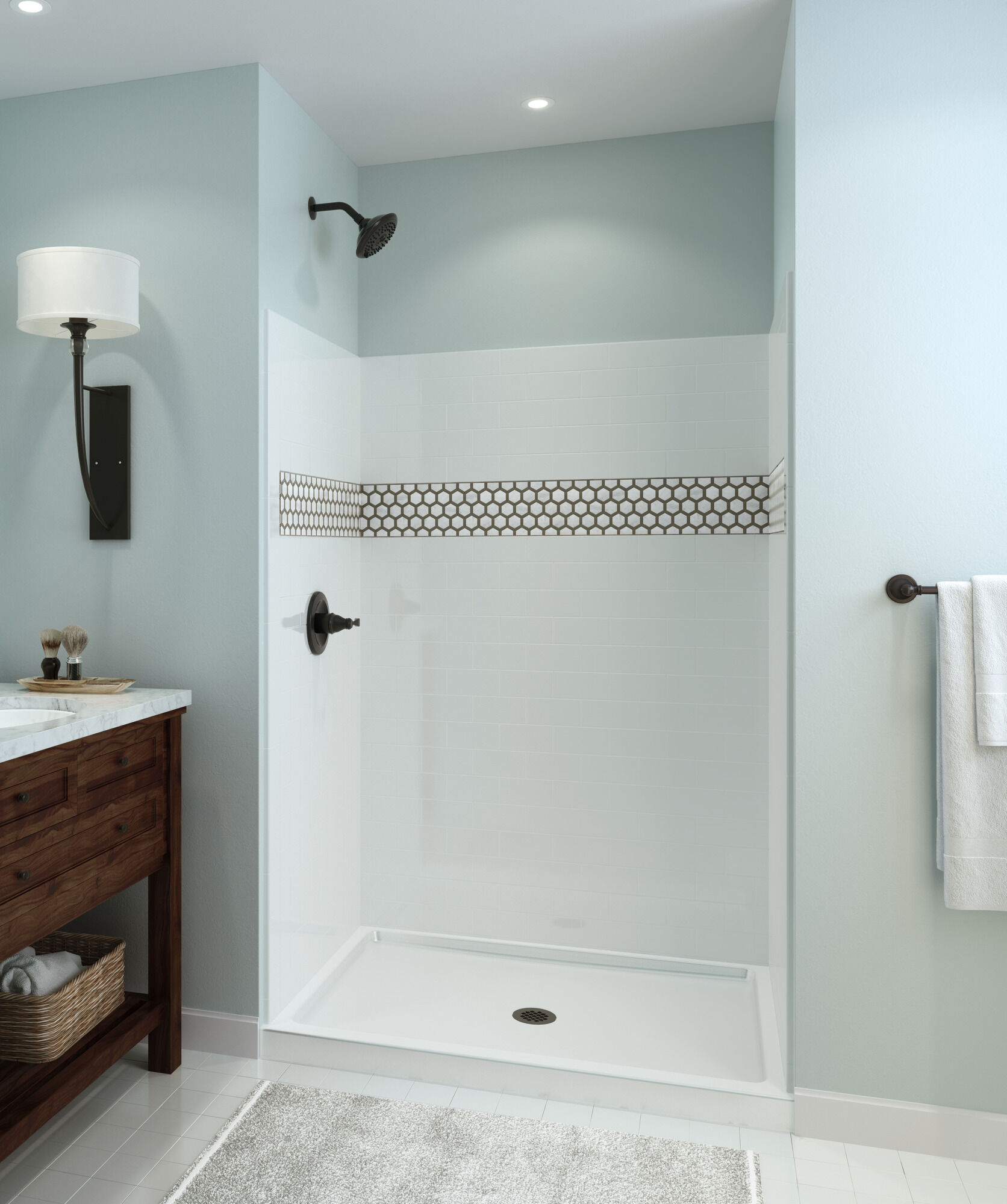 Монитор серии 14 для ванны и душа Delta Faucet Porter 144984C-OB-A - Вид №1