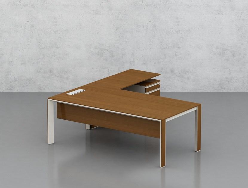 Tuna Ofis Рабочий стол со встроенной полкой Piu meno sun-id-1367783 - Вид №2